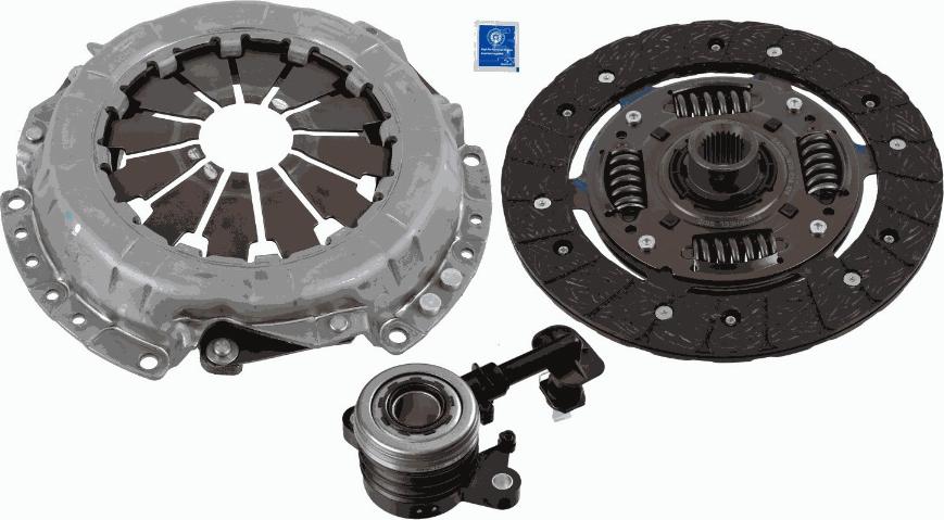 SACHS 3000 990 523 - Комплект сцепления unicars.by