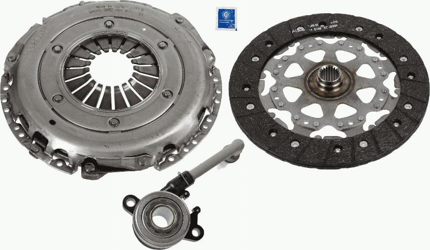 SACHS 3000 990 579 - Комплект сцепления unicars.by