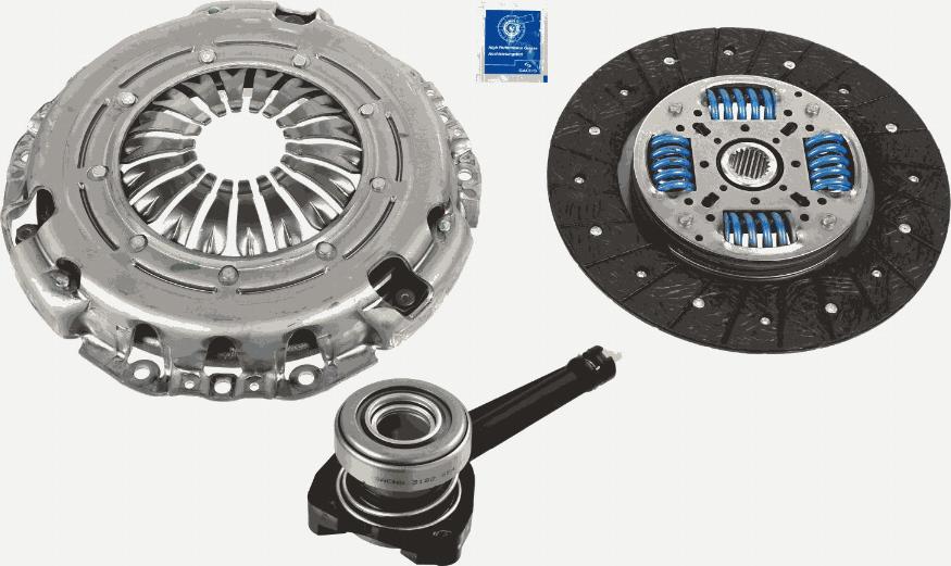 SACHS 3000 990 095 - Комплект сцепления unicars.by