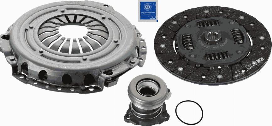 SACHS 3000 990 018 - Комплект сцепления unicars.by