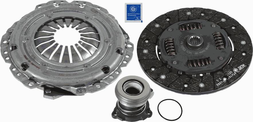 SACHS 3000 990 013 - Комплект сцепления unicars.by