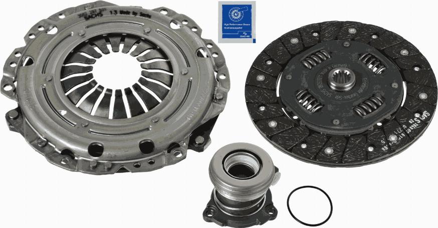 SACHS 3000 990 031 - Комплект сцепления unicars.by