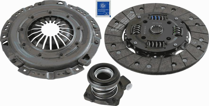 SACHS 3000 990 148 - Комплект сцепления unicars.by