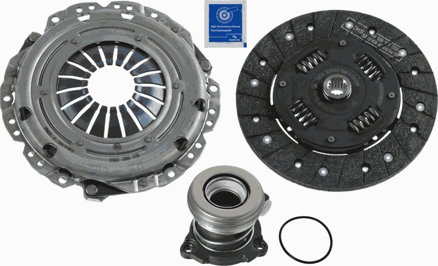 SACHS 3000 990 160 - Комплект сцепления unicars.by