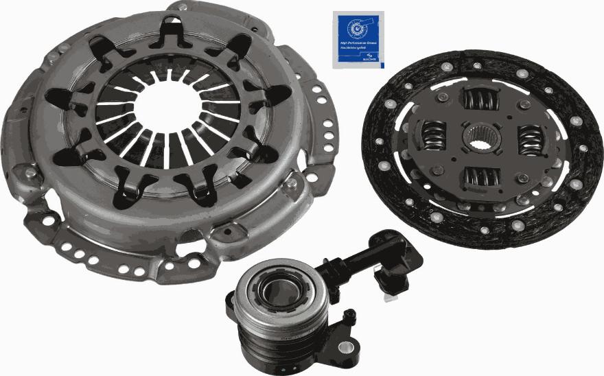 SACHS 3000 990 109 - Комплект сцепления unicars.by