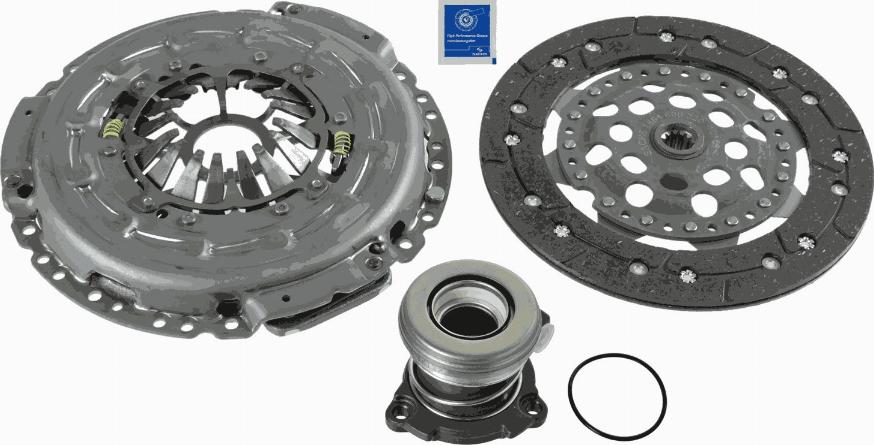 SACHS 3000 990 106 - Комплект сцепления unicars.by