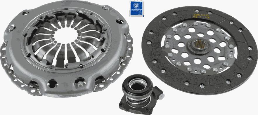 SACHS 3 000 990 107 - Комплект сцепления unicars.by