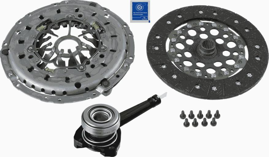 SACHS 3000 990 116 - Комплект сцепления unicars.by