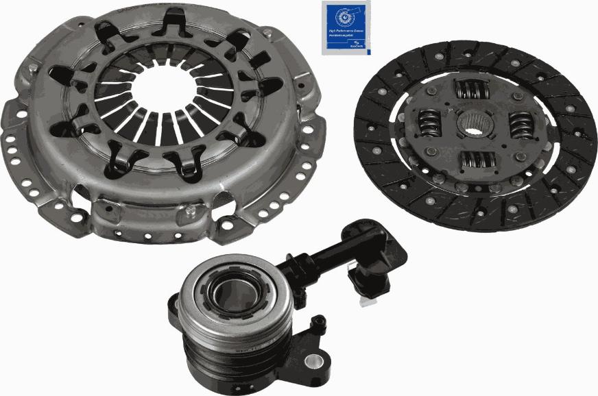 SACHS 3000 990 110 - Комплект сцепления unicars.by