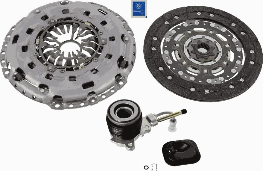 SACHS 3000 990 113 - Комплект сцепления unicars.by