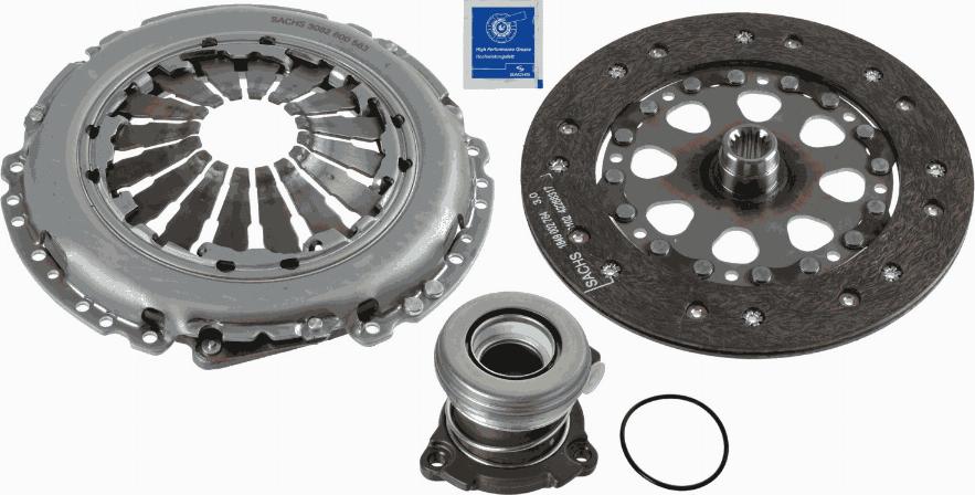 SACHS 3000 990 132 - Комплект сцепления unicars.by