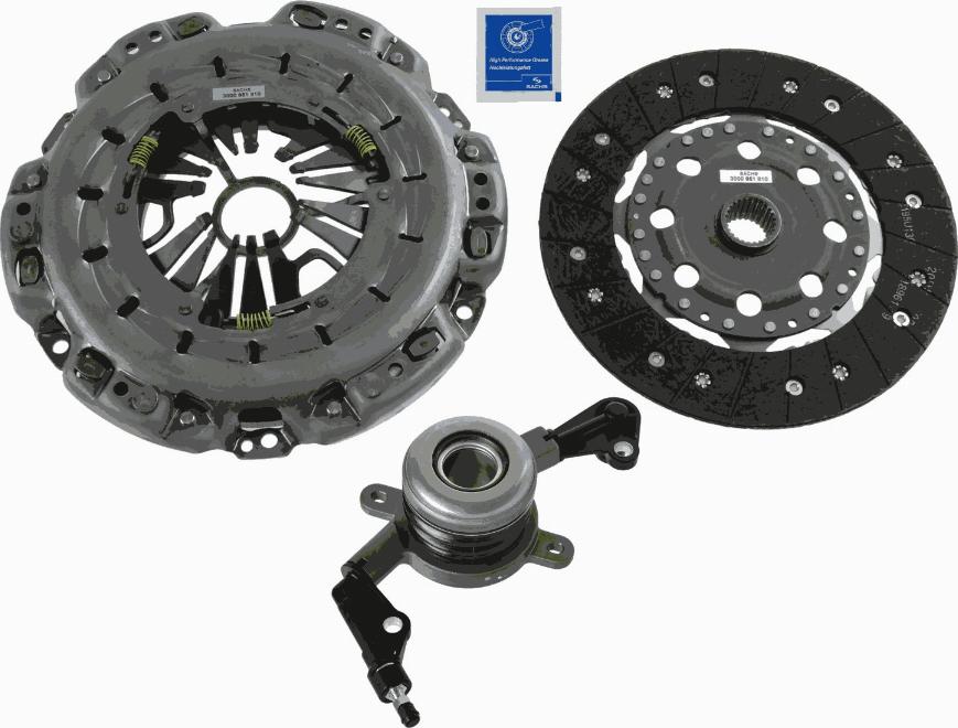 SACHS 3000 990 175 - Комплект сцепления unicars.by