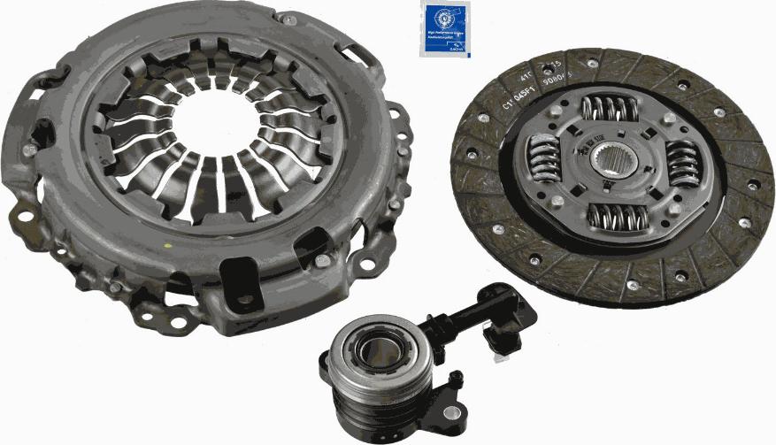 SACHS 3000 990 356 - Комплект сцепления unicars.by