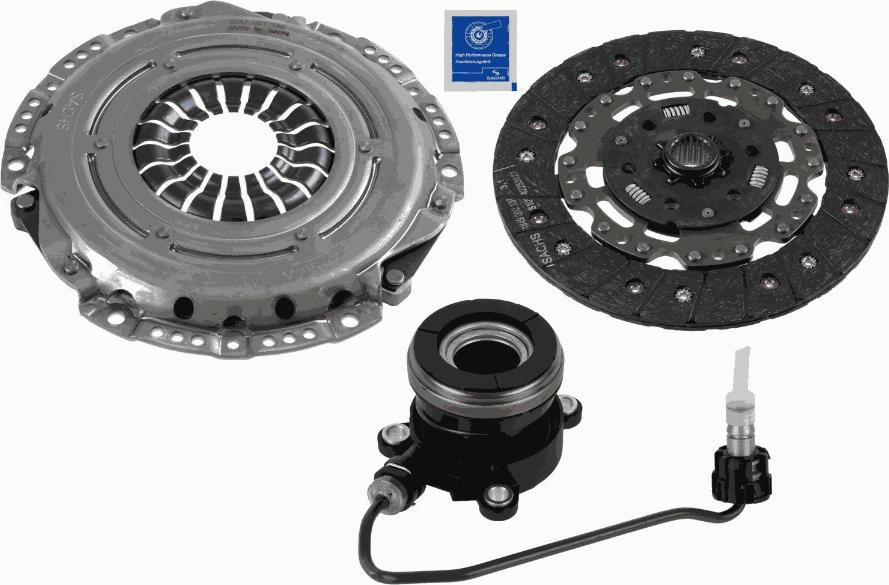 SACHS 3000 990 352 - Комплект сцепления unicars.by