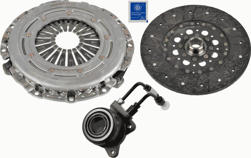 SACHS 3000 990 302 - Комплект сцепления unicars.by