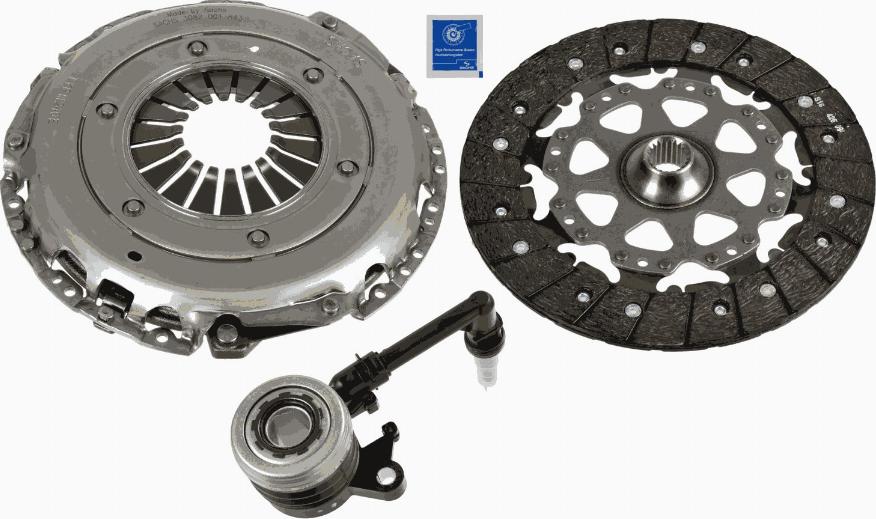 SACHS 3000 990 385 - Комплект сцепления unicars.by