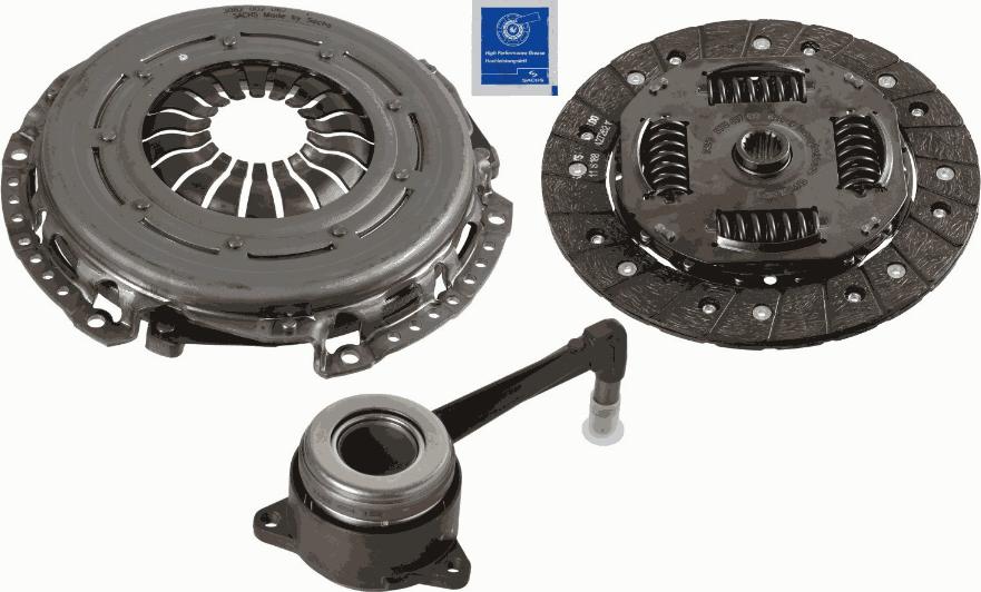 SACHS 3000 990 335 - Комплект сцепления unicars.by