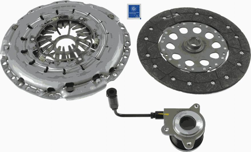 SACHS 3000 990 293 - Комплект сцепления unicars.by