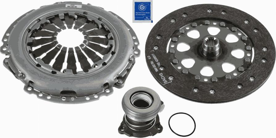 SACHS 3000 990 251 - Комплект сцепления unicars.by