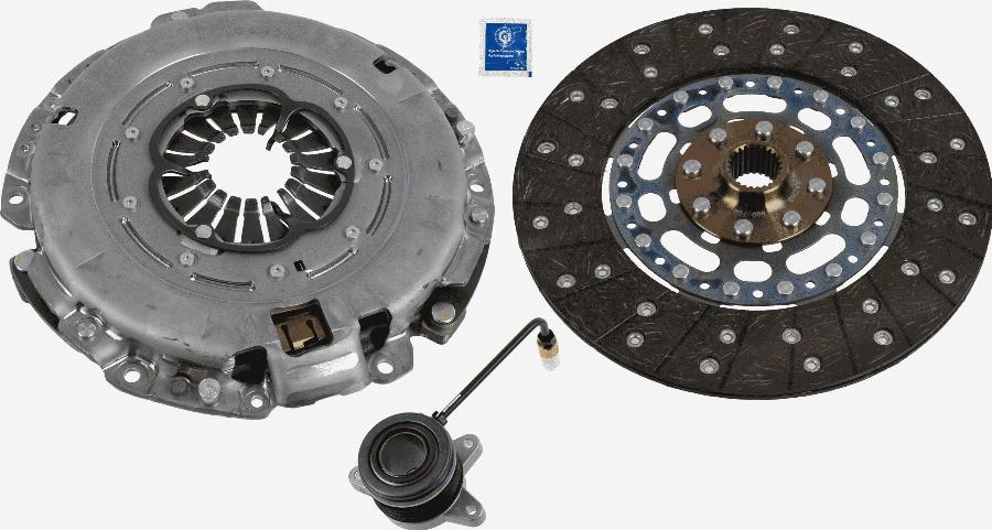 SACHS 3000 990 258 - Комплект сцепления unicars.by