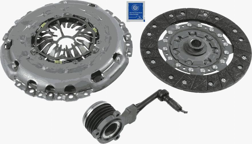 SACHS 3000 990 201 - Комплект сцепления unicars.by