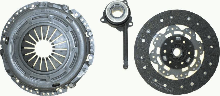 SACHS 3000 990 232 - Комплект сцепления unicars.by