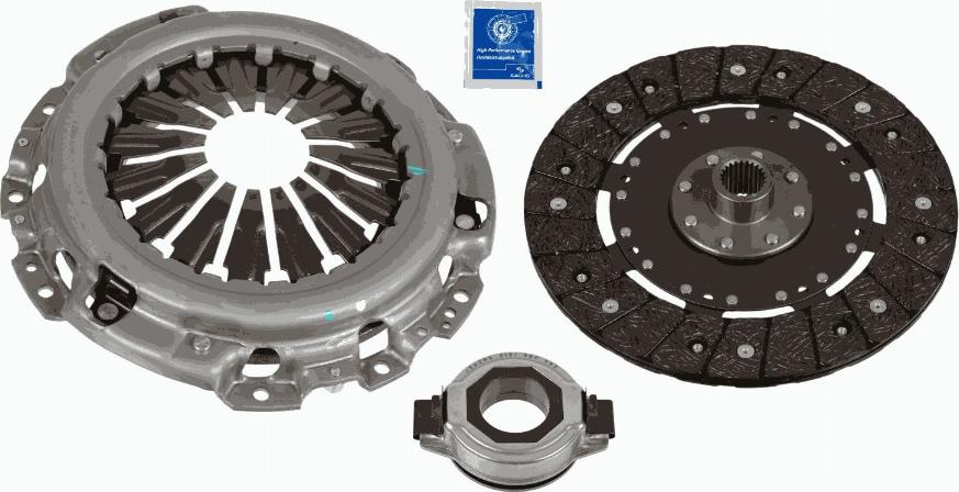 SACHS 3000 954 482 - Комплект сцепления unicars.by