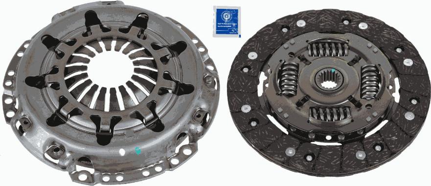 SACHS 3000 954 477 - Комплект сцепления unicars.by