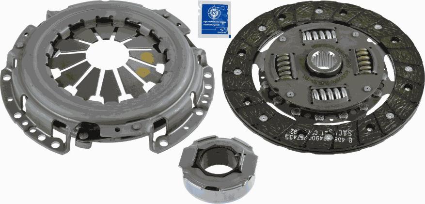 SACHS 3000 954 056 - Комплект сцепления unicars.by