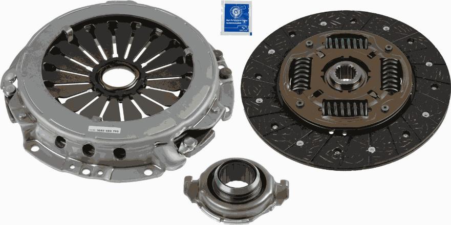 SACHS 3000 954 066 - Комплект сцепления unicars.by