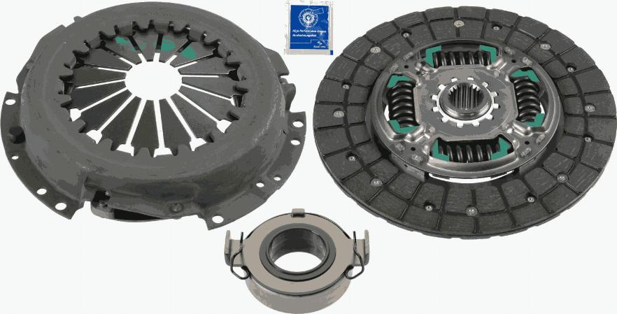 SACHS 3000 954 063 - Комплект сцепления unicars.by