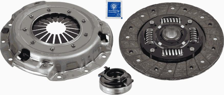 SACHS 3000 954 037 - Комплект сцепления unicars.by