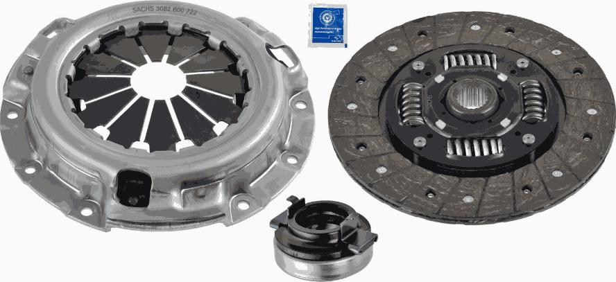 SACHS 3000 954 072 - Комплект сцепления unicars.by