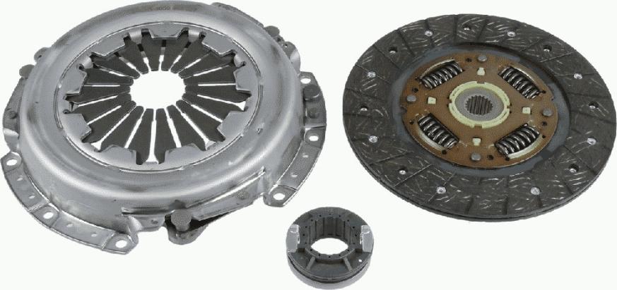 SACHS 3 000 954 227 - Комплект сцепления unicars.by