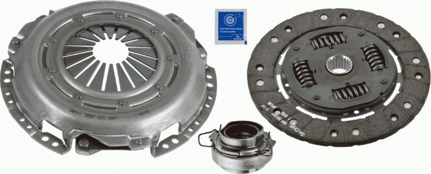 SACHS 3000 950 902 - Комплект сцепления unicars.by