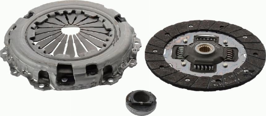 SACHS 3000 950 645 - Комплект сцепления unicars.by