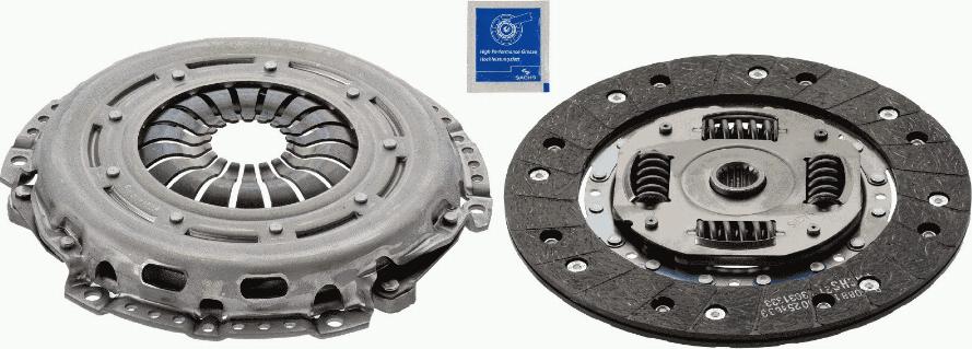 SACHS 3000 950 068 - Комплект сцепления unicars.by