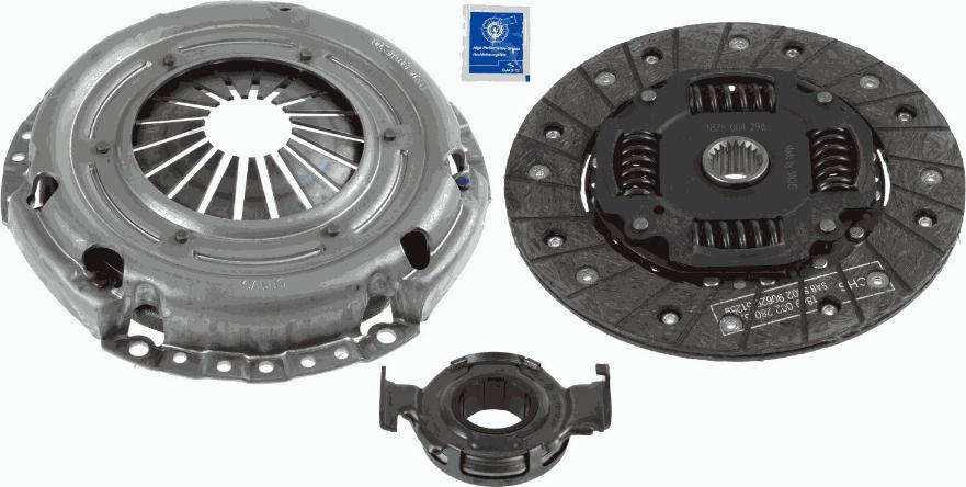 SACHS 3000 950 007 - Комплект сцепления unicars.by