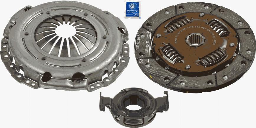 SACHS 3000 950 076 - Комплект сцепления unicars.by