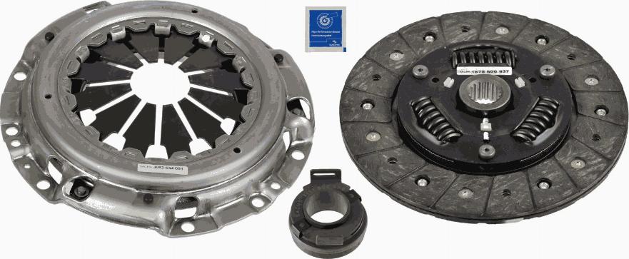 SACHS 3000 951 448 - Комплект сцепления unicars.by