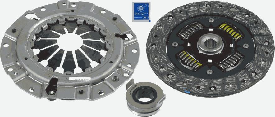 SACHS 3000 951 459 - Комплект сцепления unicars.by