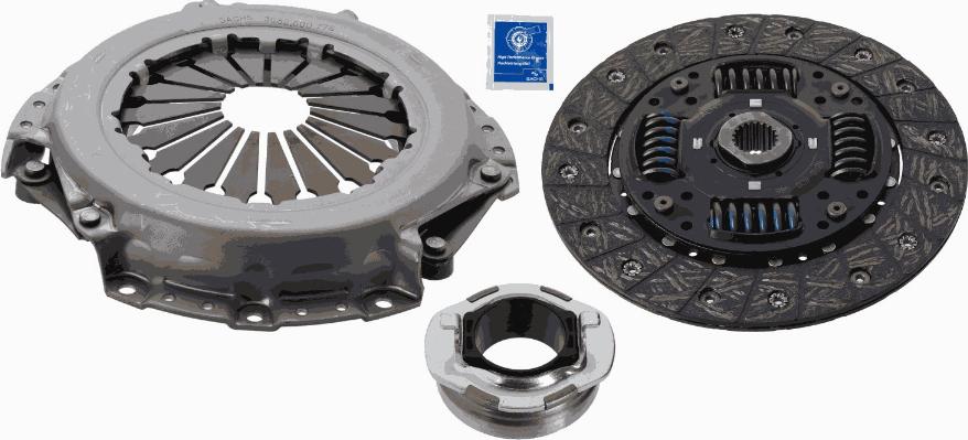 SACHS 3000 951 461 - Комплект сцепления unicars.by