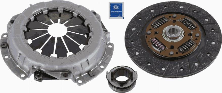 SACHS 3000 951 409 - Комплект сцепления unicars.by