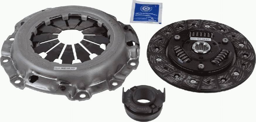 SACHS 3000 951 414 - Комплект сцепления unicars.by