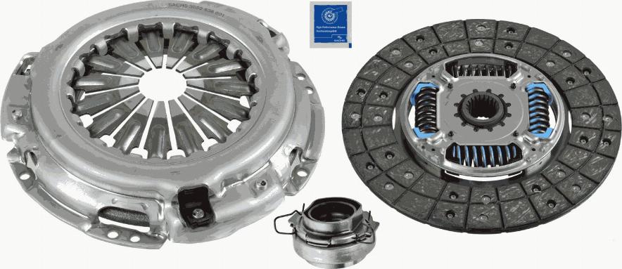 SACHS 3000 951 413 - Комплект сцепления unicars.by