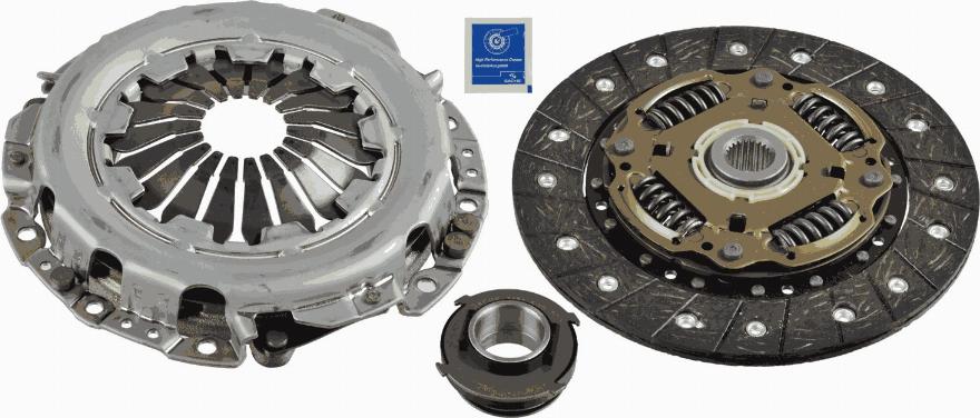 SACHS 3000 951 483 - Комплект сцепления unicars.by