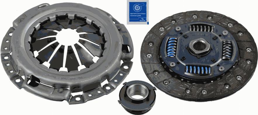 SACHS 3000 951 487 - Комплект сцепления unicars.by