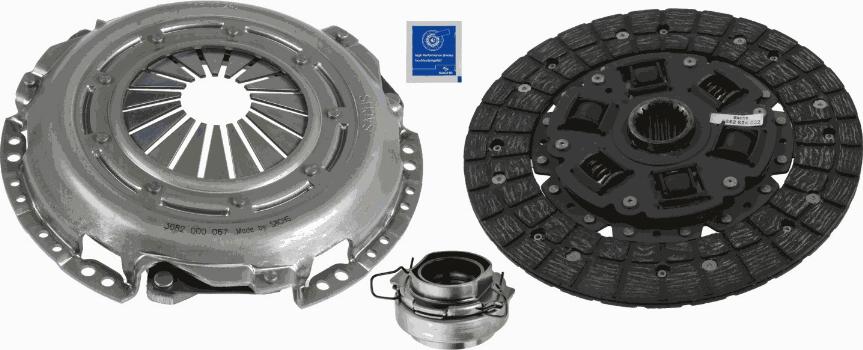 SACHS 3000 951 431 - Комплект сцепления unicars.by