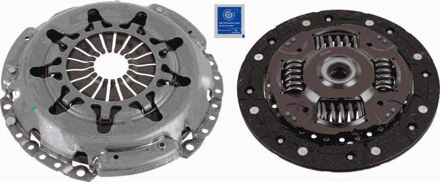 SACHS 3000 951 593 - Комплект сцепления unicars.by