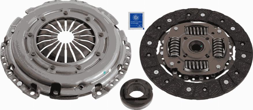 SACHS 3000 951 561 - Комплект сцепления unicars.by